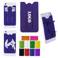 Silicone Mobile Wallet with Stand / Mobile Wallet with stand for smart phones